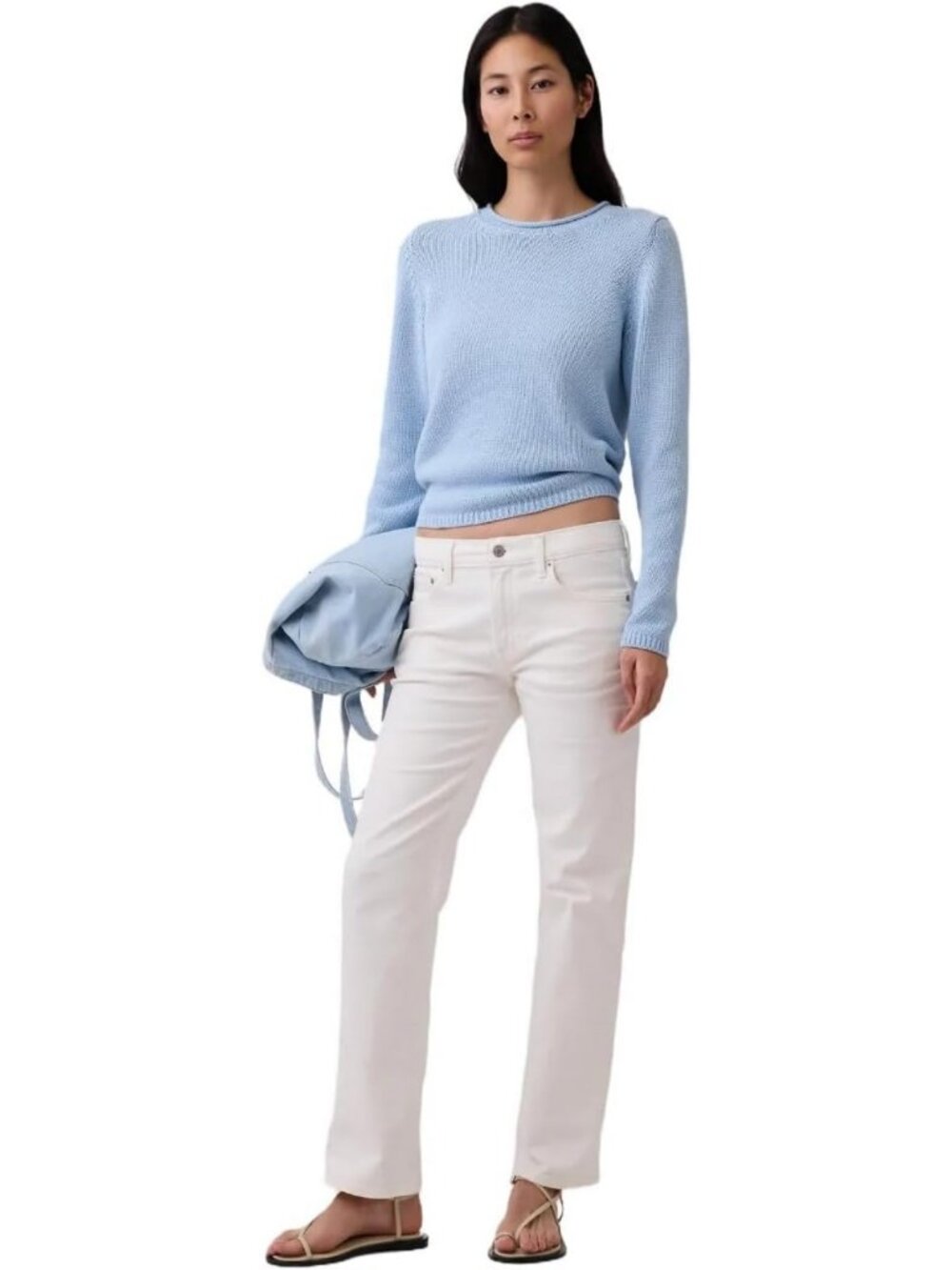 Women's Relaxed Straight Leg Denim Jeans - Comfortable Casual Fit, Versatile